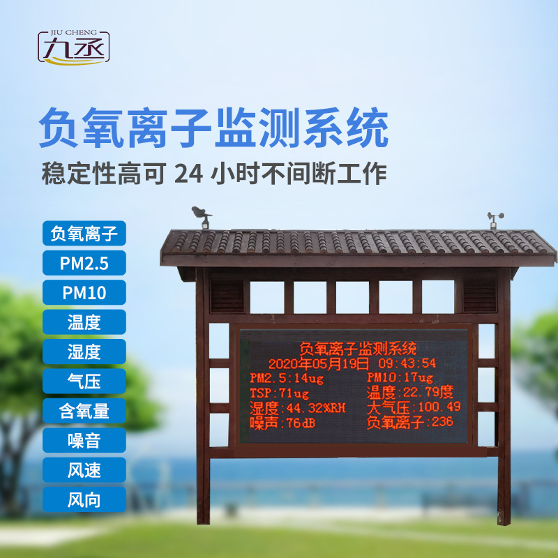 負(fù)氧離子在線監(jiān)測系統(tǒng)主要針對景區(qū)、濕度公園空氣質(zhì)量環(huán)境進(jìn)行集中監(jiān)控和管理